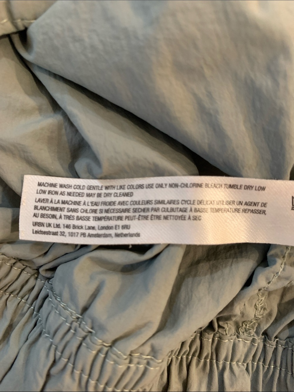Daily Practice Anthropologie Parachute Baggy Cargo Pants Light Green Small - Picture 7 of 8